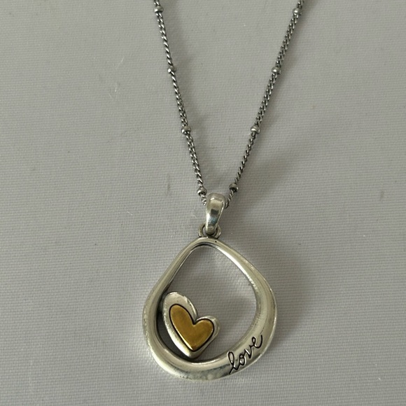 ❤️BNWOT Reversible Brighton Heart Necklace ❤️ - Picture 6 of 8
